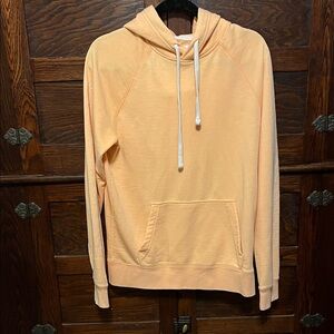 American Eagle Outfitters Men's Light Orange Hoodie